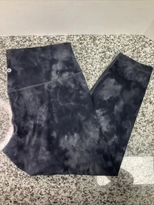 "Leggings de tiro alto Lululemon para mujer talla 16 Align 25"" color gris grafito" - Imagen 1 de 5