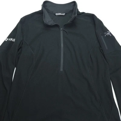 Женские черные флисовые вафли на молнии LargeArc'teryx Delta LT Polartec 1/2 - Изображение 1 из 4