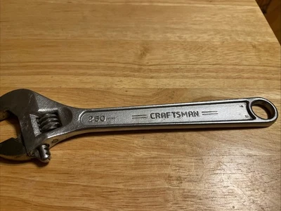 Craftsman 10” Adjustable Wrench 250mm 44604 Made in USA Vintage Used - Image 1 of 4