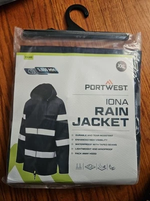 portwest Iona rain jacket Size XXL - Image 1 of 4