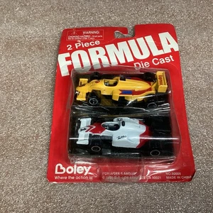 Boley - 2 piezas Fórmula 1:64 Fórmula Uno amarillo y rojo #80008 1995 nuevo de colección - Imagen 1 de 4