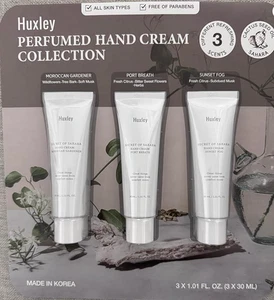 Huxley Parfümierte Handcreme Kollektion (Geschenkset) Hergestellt in Korea 3 x 1,01 FL. OZ - Bild 1 von 6