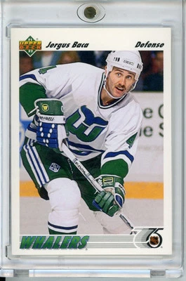 1991-92 Upper Deck #425 Jergus Baca - Image 1 of 2