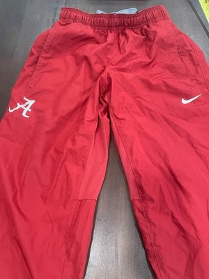 NIke Alabama Crimson Tide red Storm fit rain gear pants small - Image 1 of 4