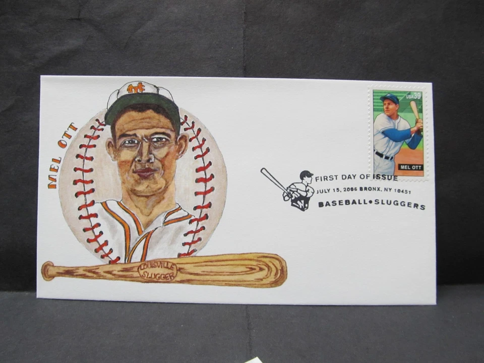 RARE  MEL OTT   2006   FIRST DAY COVER    8 OF 25 ONLY 25 MADE - Image 1 of 1