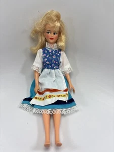 1965 Ideal Misty Doll W12-3 M-12 Glamour Blonde Hair Side Eyes German Milkmaid - Bild 1 von 14