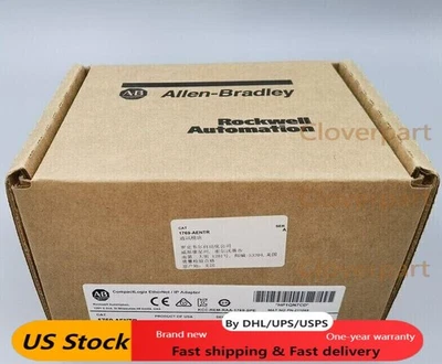 New Factory Sealed AB 1769-AENTR SER A Compactlogix Ethernet/IP Adapter - Image 1 of 3