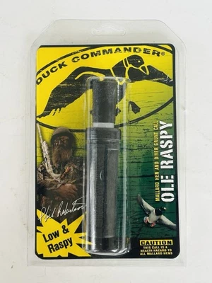 Vintage Duck Commander Ole Raspy Double Reed Mallard Hen Duck Call - Image 1 of 4