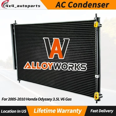 #3246 AC Condenser w/ Receiver Drier For 2005-2010 Honda Odyssey Touring 3.5L V6 - Image 1 of 4