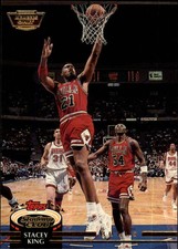 1992-93 Stadium Club Basketball Members Only #86 Stacey King 