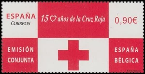 Spain Issue Joint 2013 Spain-Belgium Cruz Red Croos MNH - Picture 1 of 1