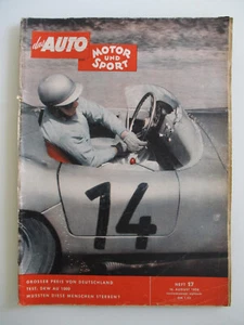 Das Auto Motor und Sport Heft Nr. 17 August 1958 Test DKW AU 1000 - Picture 1 of 8