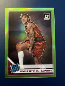 2019-20 Panini Donruss Optic /149 LIME GREEN Kevin Porter Jr. RATED ROOKIE #179
