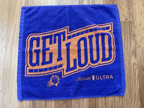 Phoenix Suns NBA BASKETBALL GET LOUD Pro Towels Purple SGA Rally Towel! Cover