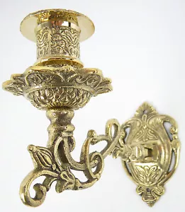Lámpara de piano un brazo latón antiguo oro dorado - Imagen 1 de 5