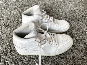 Nike Jordan 1 Retro Mid white (2013) Gr. 45 US 11 UK 10 554724 100 - Bild 1 von 8