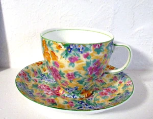 Sampson and Smith Old Royal Chintz Tasse und Untertasse 2858 - Top Zustand - Bild 1 von 3