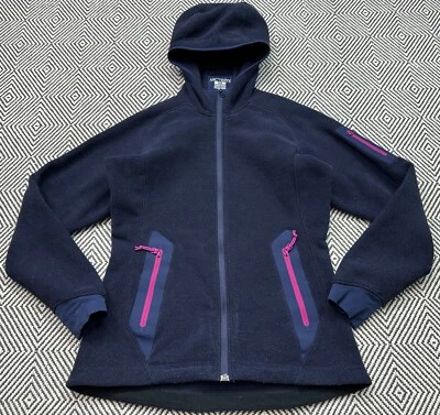 ARC'TERYX COVERT POLARTEC HOODED FLEECE NAVY JACKET WOMENS SIZE S - Image 1 of 4