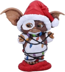 NEMESIS NOW GREMLINS GIZMO IN FAIRY LIGHTS FIGURINE NEW AND BOXED - Picture 1 of 4