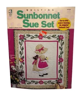 Sunbonnet Sue Quilt Sewing Pattern Book Marian Shenk 2000 House Of White Birches - Picture 1 of 4