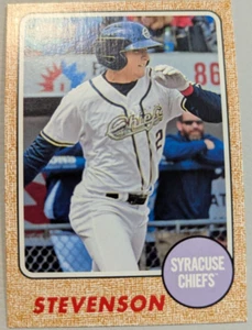 2017 Topps Hertiage Minor Andrew Stevenson First Name Omission - Imagen 1 de 2