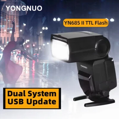 YONGNUO YN685II HSS TTL камеры вспышки света Speedlite 2.4G беспроводной для Canon  - Изображение 1 из 4