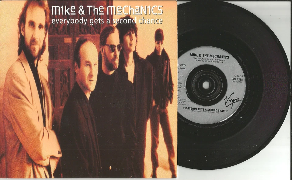 Genesis & Squeeze MIKE & THE MECHANICS Everybody w/ UNRELEASED 7 INCH VINYL 1992 - Image 1 of 1