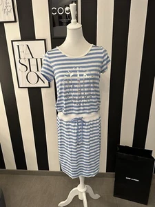 Marc Aurel 38 Kleid Damen Neuwertig Viskose Gestreift - Bild 1 von 7
