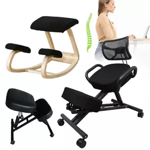 Ergonomic Kneeling Chair Stretch Knee Home Office Furniture Yoga Medical Seat AU - Picture 1 of 16