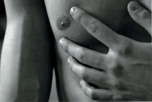 Man touching his chest close-up pic gentleman's gay photo collection 4x6 - Picture 1 of 1
