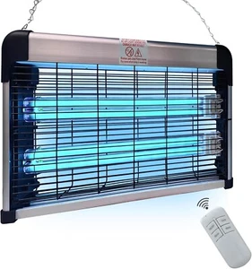 76W Quartz UV-C Light with Remote Control - Efficient Mold Disinfection Tool - Picture 1 of 11