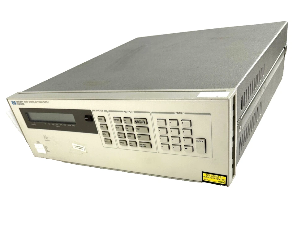 HP 6621A System DC PSU OPT 700  750  OUTPUT  0-7V/0-10A 0-20V /0-4A  787 as-is - Image 1 of 3