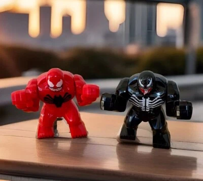 Nueva Mini Figura de Acción Spiderman Venom Marvel DC Comics Juguete Villano Personalizable Foto 1 de 4