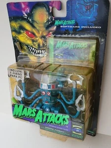 1996 Trendmaster USA MARS ATTACKS DOOM ROBOT Argentinian District Neuwertig in Box/Scheibe - Bild 1 von 12