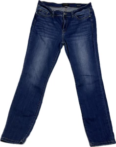 Judy Blue Sz 15/32 Women’s Straight Fit Denim Jeans Medium Wash Stretchy Ankle - Picture 1 of 11