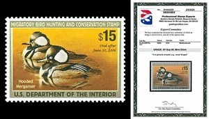 Scott RW72c 2005 $15.00 Duck Stamp Mint Graded XF-Sup 95 NH with PSE CERT - Picture 1 of 1