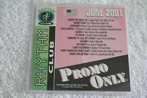 Promo Only Rhythm Club June 2001 NM USA CD Ricky Martin Speedy Twise Safire Star - Picture 1 of 2