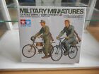 Modelkit Tamiya Military Miniatures German Soldiers + Bicycles on 1:35 in Box
