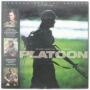 Platoon Laserdisc Pioneer Special Edition THX Digital Sound Oliver Stone, Sheen - Picture 1 of 12