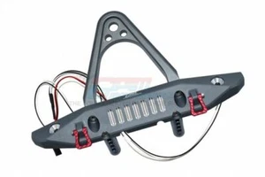 PARACHOQUES DELANTERO GPM ANILLOS EN D CON LUZ LED AXIAL 1/6 4X4 SCX-6 JEEP JLU PRUEBA HONCHO - Imagen 1 de 8