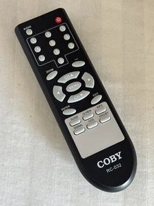 GENUINE COBY RC-032 DIGITAL TO ANALOG TV CONVERTER BOX REMOTE - DTV102 - Picture 1 of 1