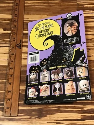 Tim Burton’s Nightmare Before Christmas 1993 figura de juguete de hombre lobo nueva en caja primera edición Foto 1 de 4