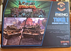 MENG ROQOVAN GAME WORLD WAR TOONS GERMAN TANK TIGER 1 MODEL KIT NEW! - Picture 1 of 2