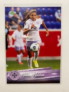 Nadia Nadim 2021 Racing Louisville FC Card #254 Parkside VOL. 2 NWSL