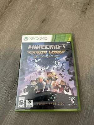 Minecraft: Story Mode - Season Pass Disc (Xbox 360, 2015). New Sealed - Image 1 of 2