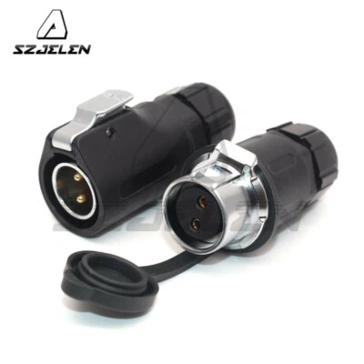 XHP20 30A 500V 2Pin Waterproof Wire Connector,Automobile Power Cable Connector - Image 1 of 4