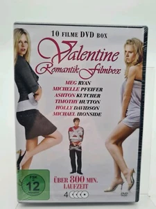 Valentine Romantik Filmbox  10 Filme Auf 4 DVDs Über 800 Min. NEU Und OVP - Bild 1 von 2