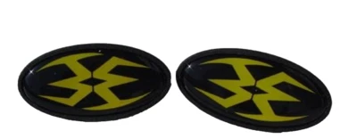 NUEVO Conjunto y retenedores de logotipo de máscara Empire Events - amarillo (39456) Foto 1 de 3