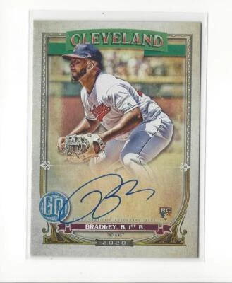 2020 Topps Gypsy Queen Bobby Bradley Rookie AUTOGRAPH Indians - Image 1 of 2