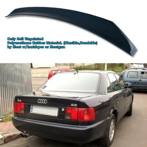 TaVbe 284H Type Rear Duckbill Trunk Spoiler Wing Fits 1994~1997 Audi A6 C4 Sedan - Picture 1 of 8